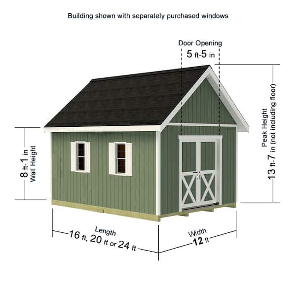 What Size Floor Joist For A 12×16 Shed | Floor Roma