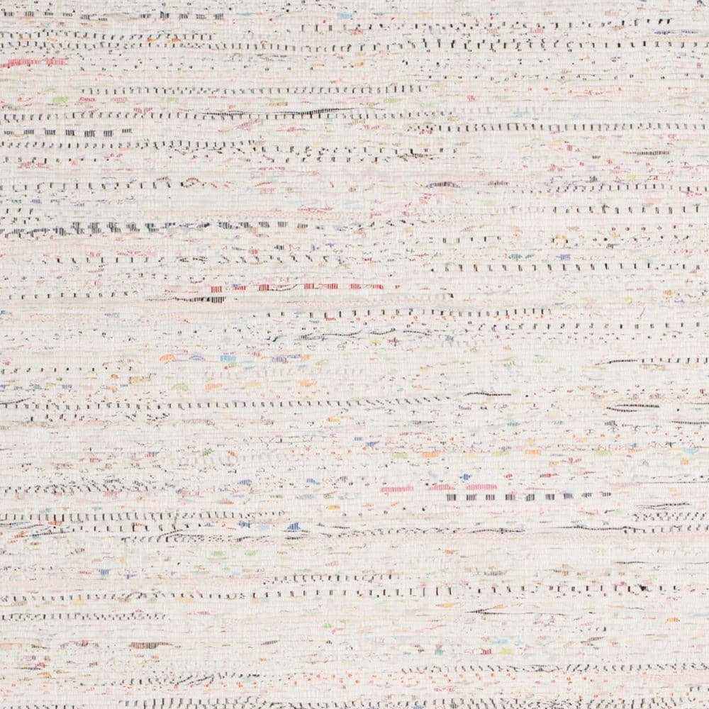 Rag Rug Ivory/Multi 8 ft. x 10 ft. Gradient Striped Area Rug Best Deals and Price History at