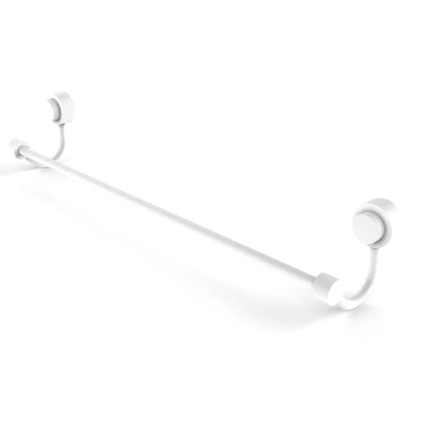 Allied Brass Venus Collection 36 in. Wall Mounted Towel Bar in Matte White