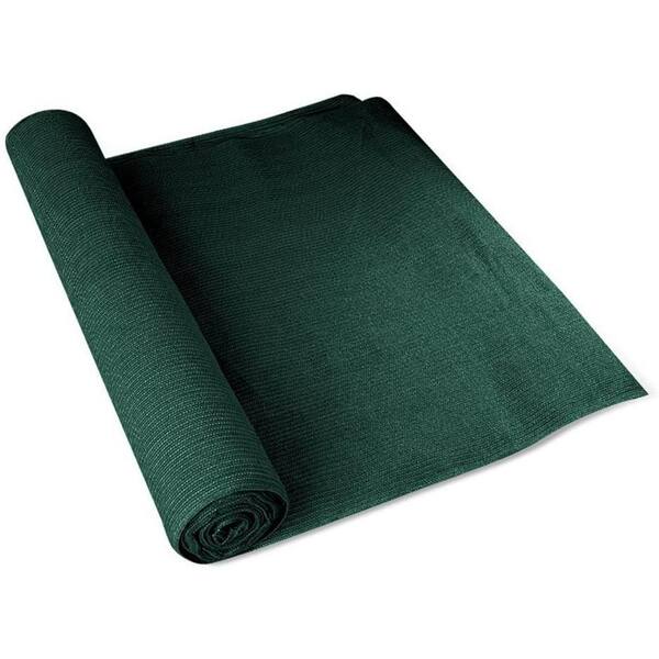 Shatex 6 ft. x 15 ft. 90% Shade Cloth Frost Green Sunblock Fabric Cut Edge w/ Free Cilps UV Resistant for Patio/Pergola/Canopy