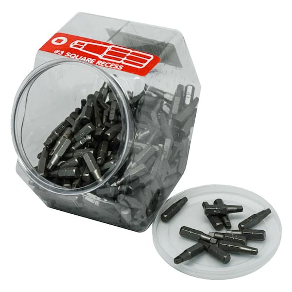 Mayhew #3 x 1 in. Square Recess Phillips (300-Pack)