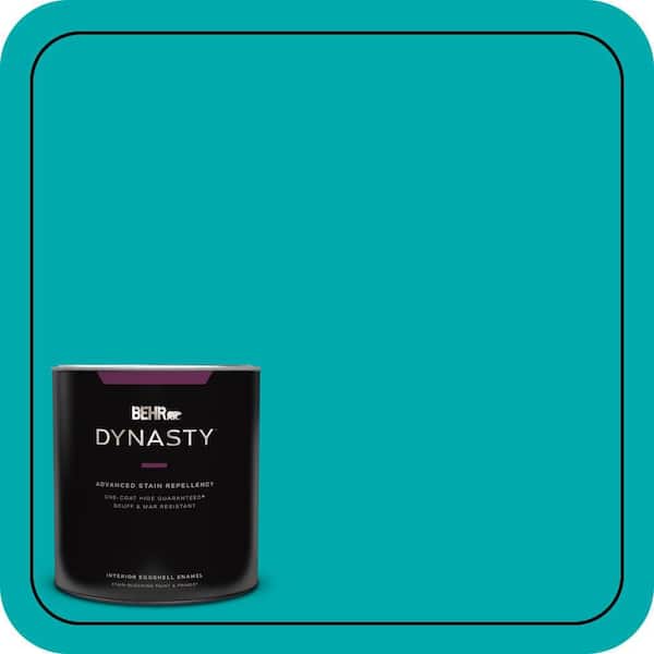 BEHR DYNASTY 1 qt. #P460-5 Fiji Eggshell Enamel Interior Stain-Blocking Paint and Primer