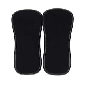 Wrist Rest Pad Clamps 2 Pack, Black