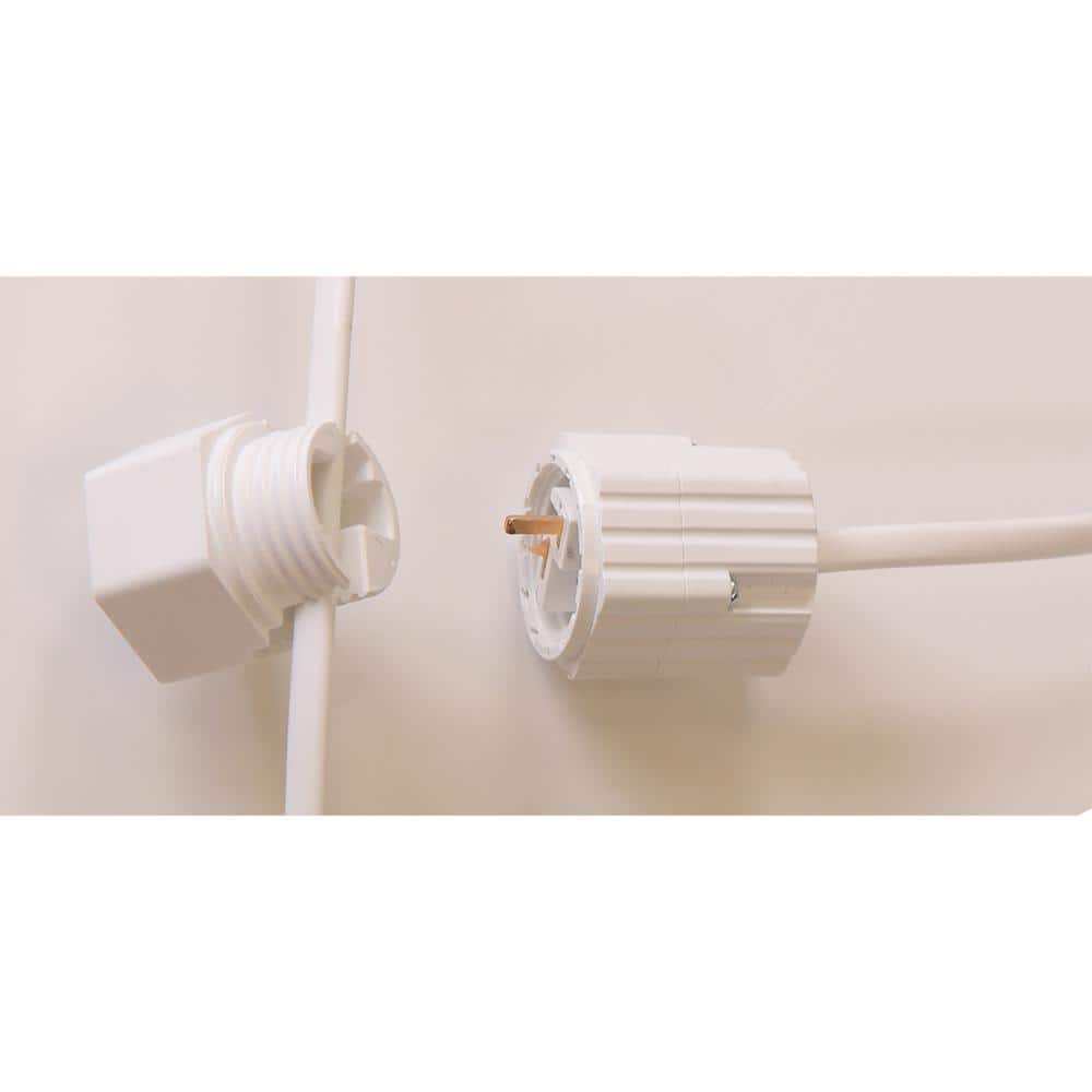 White 6-Inch Aluminum Canless LED Downlight