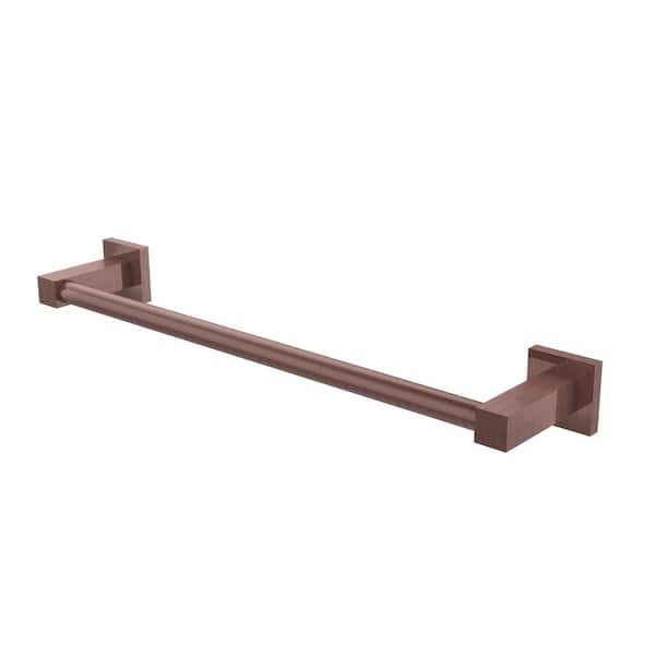 Allied Brass Montero Collection Contemporary 18 in. Towel Bar in Antique Copper