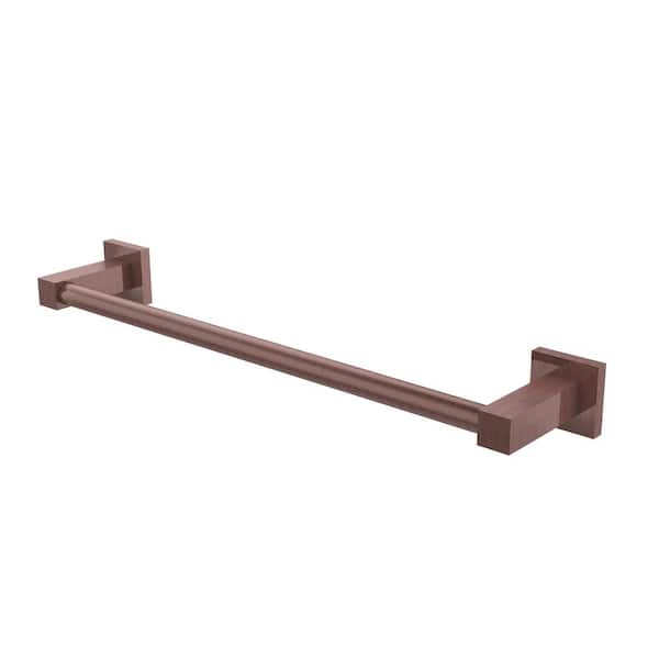 Allied Brass Montero Collection Contemporary 36 in. Towel Bar in Antique Copper