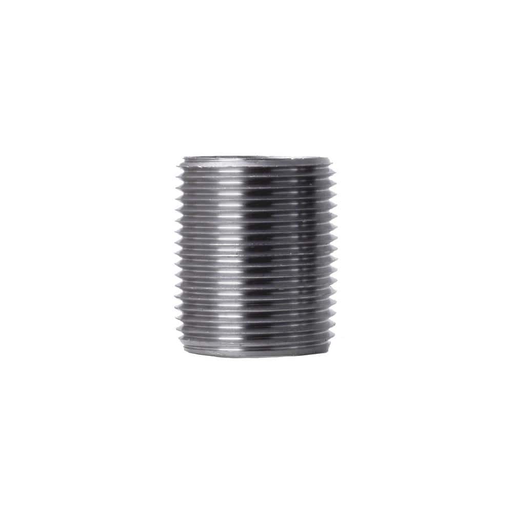 1 in. x 1-1/4 in. Close Black Steel Nipple price history on PriceWatchPro