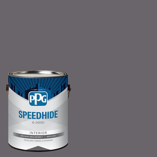 SPEEDHIDE 1 gal. PPG1003-6 Cracked Slate Eggshell Interior Paint