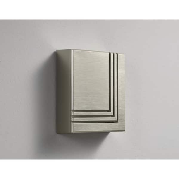 Defiant Wireless or Wired Doorbell Chime, Brushed Nickel 18000020