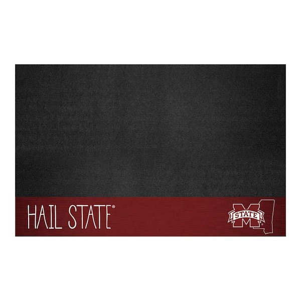FANMATS Mississippi State Bulldogs Southern Style Vinyl 42 in. Grill Mat