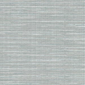 Bay Ridge Blue Faux Grasscloth Blue Wallpaper Sample