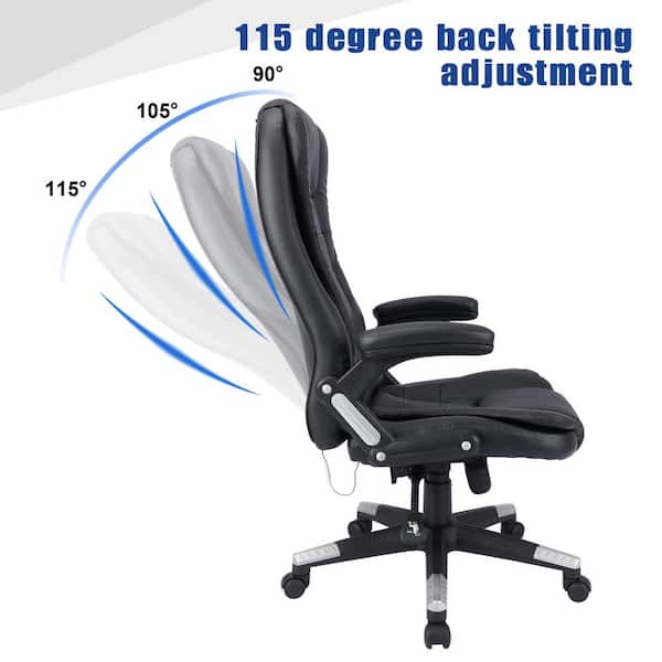 Pinksvdas Office Chair with Vibrating, Adjustable Ergonomic