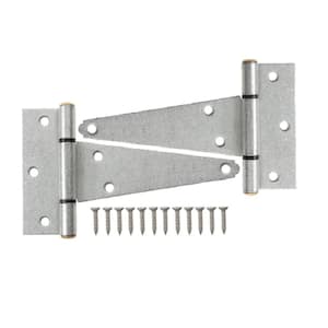 4 in. Galvanized Heavy-Duty Gate Tee Hinge (2-Pack)