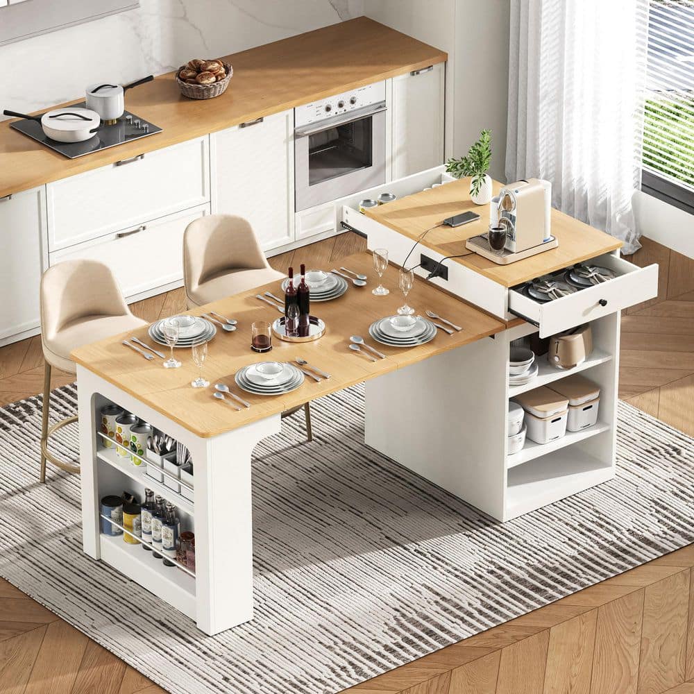 white-ziyudura-kitchen-islands