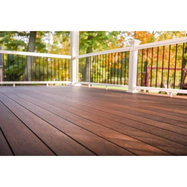 CountrySide 6 ft. x 42 in. Composite Line Section H-Channel Top Rail, Bottom Rail