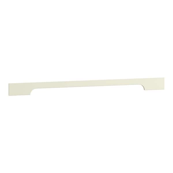 QuickShip 60 in. W x 4.5 in. H x 0.75 in. D Furniture Valance Base Moulding in Starlight