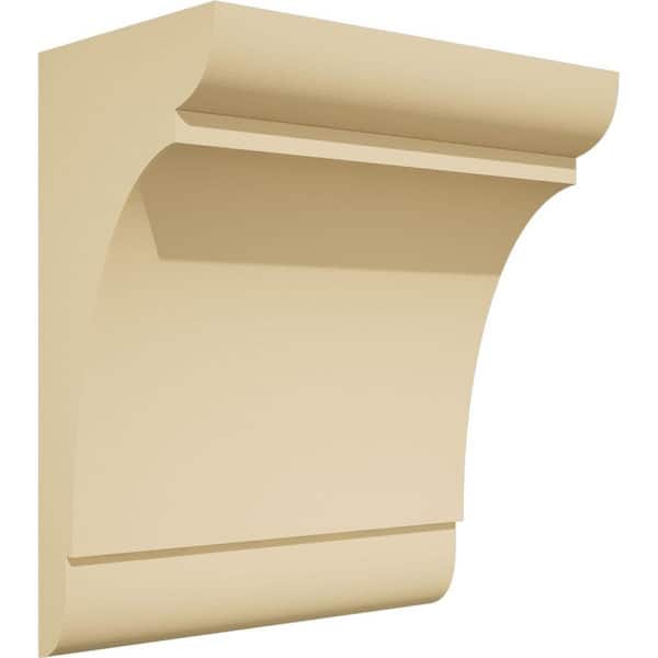 Ekena Millwork Standard Olympic 7 in. W x 8 in. H x 4 in. D Signature Urethane Polyurethane Corbel
