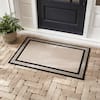 StyleWell Panama EMB 18 in. x 30 in. Rubber Backed Door Mat Kera