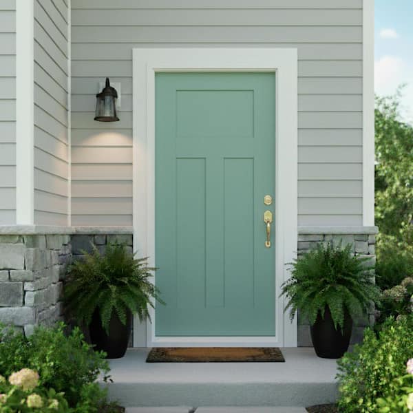 CALHOME 36 in. x 79 in. Universal/Reversible Premium 3-Panel