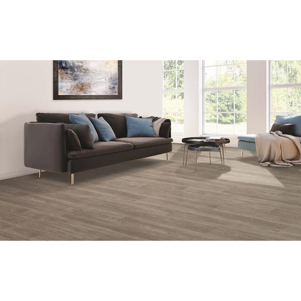 Take Home Sample - Elm Grey Oak 16 MIL Waterproof Vinyl Sheet Flooring
