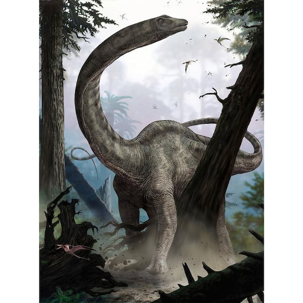 Komar Rebbachisaurus Wall Mural