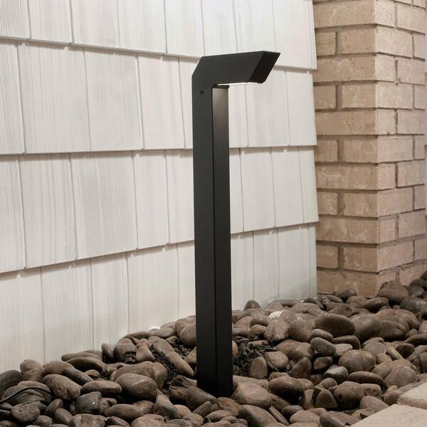 ●BLACK BALLED KICHLER Low Voltage Textured Black Hardwired Weather