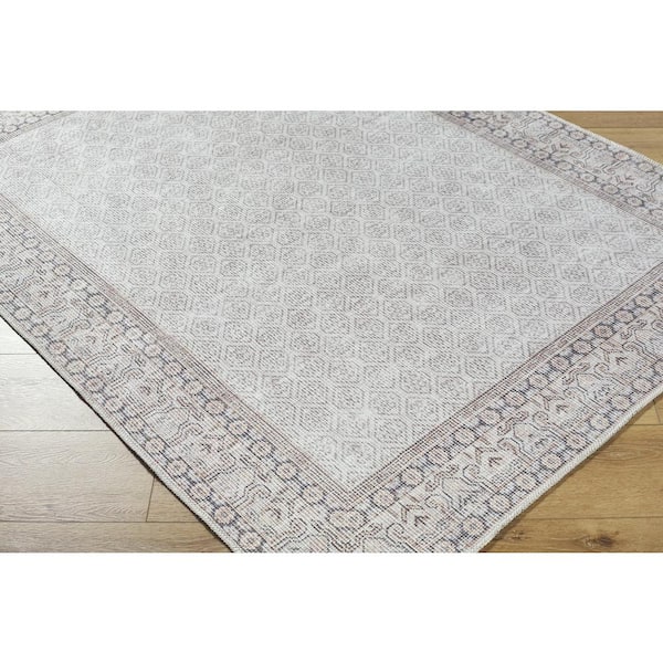 Linabiss x Our PNW Home Rainier Cream/Tan 3 ft. x 12 ft. Cottage Indoor Area Rug
