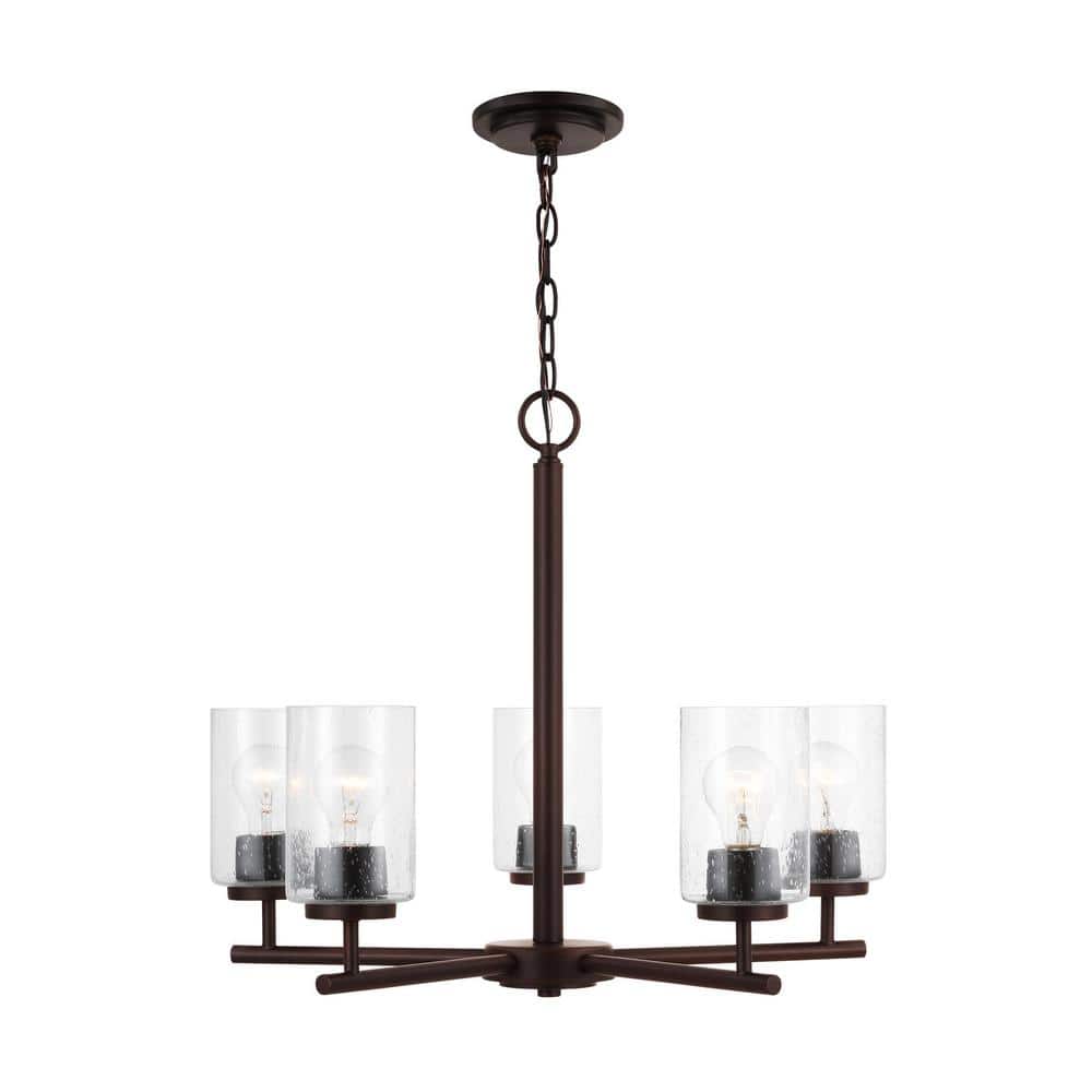 Generation Lighting Oslo 5Light Bronze Transitional Contemporary