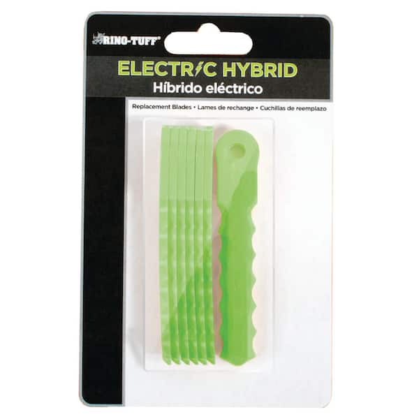 Rino-Tuff Electric Hybrid Nylon Replacement Trimmer Blades