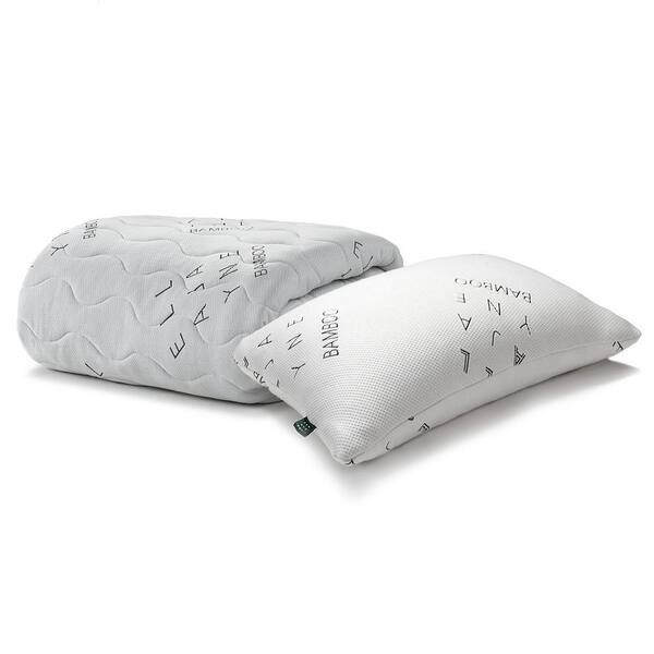 ELLA JAYNE 20 in. x 17 in. White Twin Size Super Cooling Machine washable Mattress Toppers EJMP