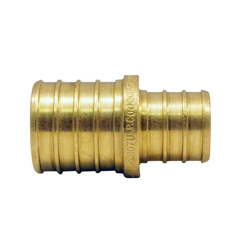 1 in. x 3/4 in. Brass PEX-B Barb Reducing Coupling price history on PriceWatchPro