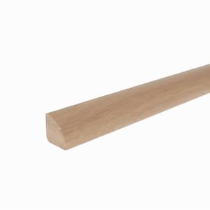 Quarter Round Matte Bota 0.75 in. T x 0.75 in. W x 78 in. L Hardwood Trim