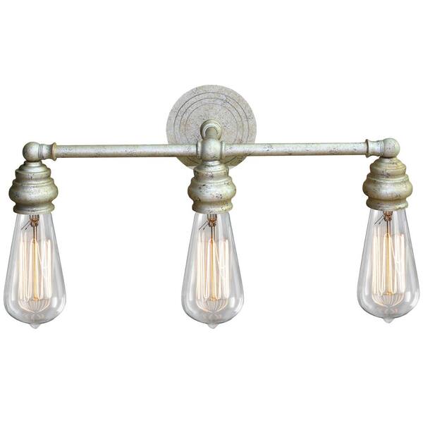Unbranded Tiffany 3-Light Golden Bath Light