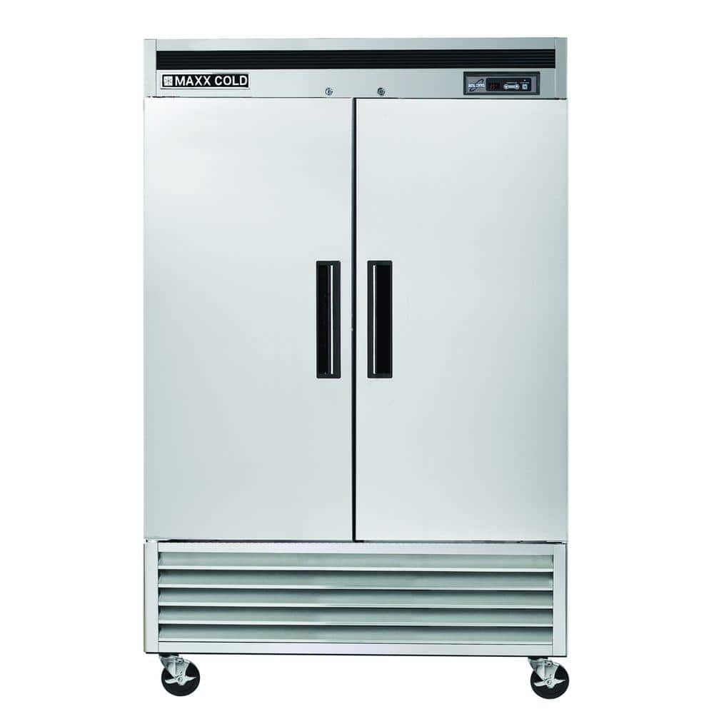 Maxx Cold 49 cu. ft. Commercial Upright ReachIn Freezer in Stainless