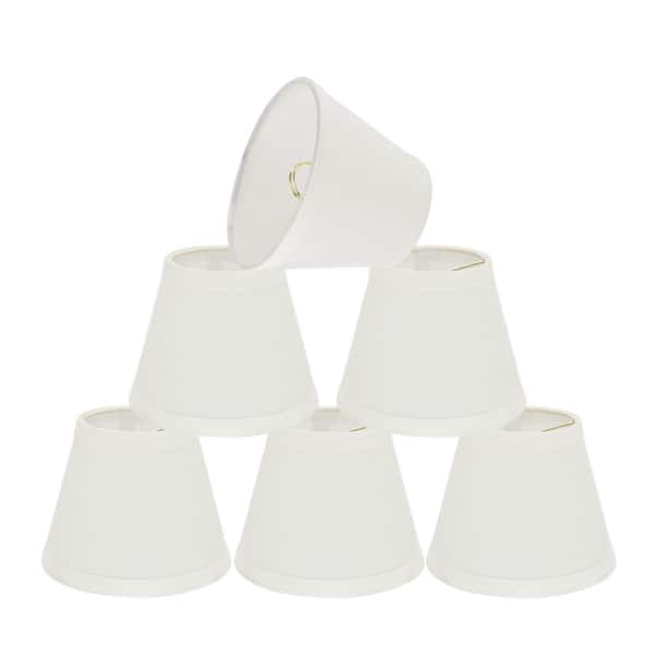 Aspen Creative Corporation 5 in. x 4 in. Off White Hardback Empire Lamp ...