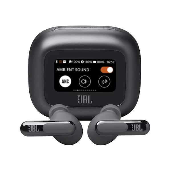 Live Beam 3 Black True Wireless BT NC Closed-Stick Earbud and In-Ear Earbuds