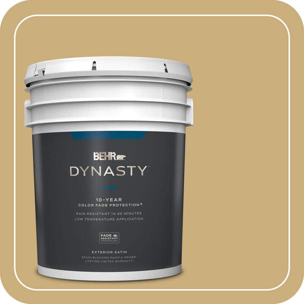 5 gal. #PPU6-16 Cup Of Tea Satin Enamel Exterior Stain-Blocking Paint & Primer price history on PriceWatchPro