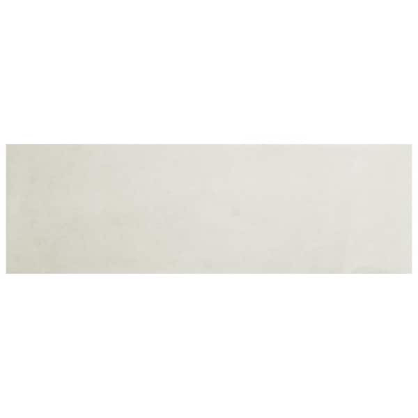 Merola Tile Coco Matte Cloud White 2 in. x 5-7/8 in. Porcelain Floor and Wall Take Home Tile Sample