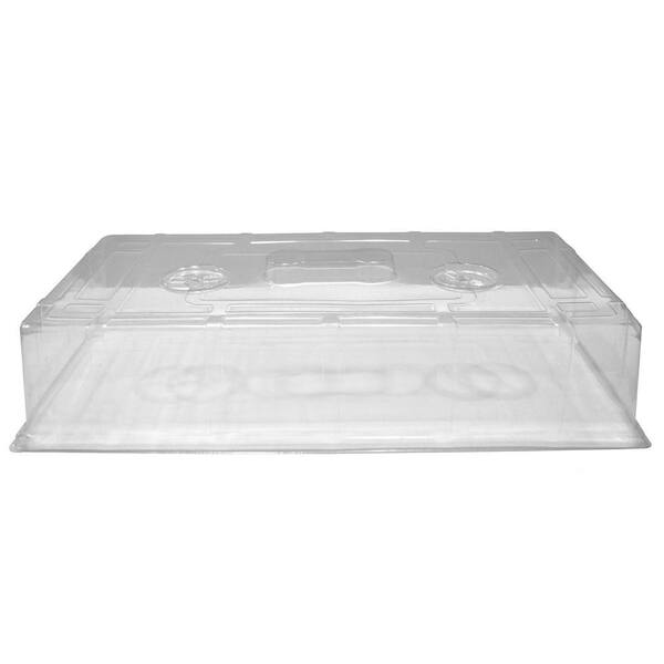 Viagrow 11 in. x 22 in. Short Clear Plastic Dome (10-Pack)
