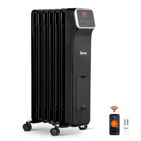 1500W Oil Filled Radiator Electric Heater with Digital selling Thermostat (R2)