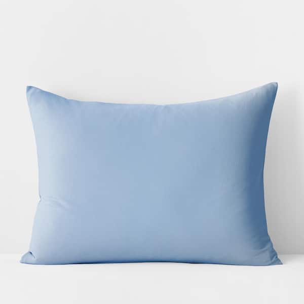 The Company Store Company Cotton Cloud Blue Cotton Jersey Knit Standard Sham