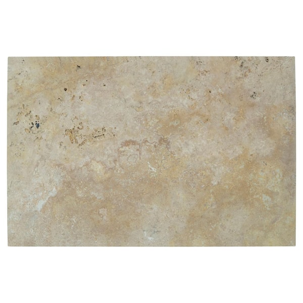 MSI Riviera 2 cm. x 16 in. x 24 in. Tumbled Travertine Paver Tile (40.05 sq. ft./pallet)