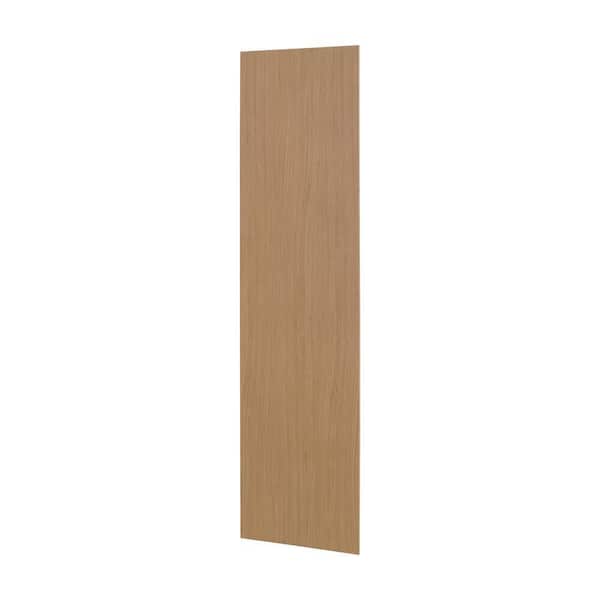 Avondale 12 in. W x 42 in. H Wall Flush End Panel in White Oak