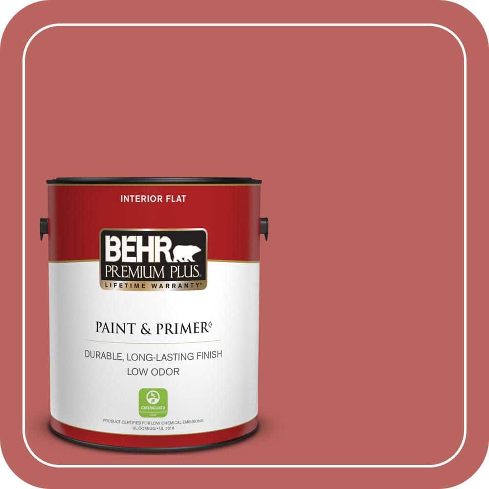 1 gal. #170D-6 Rose Wine Flat Low Odor Interior Paint & Primer price history on PriceWatchPro