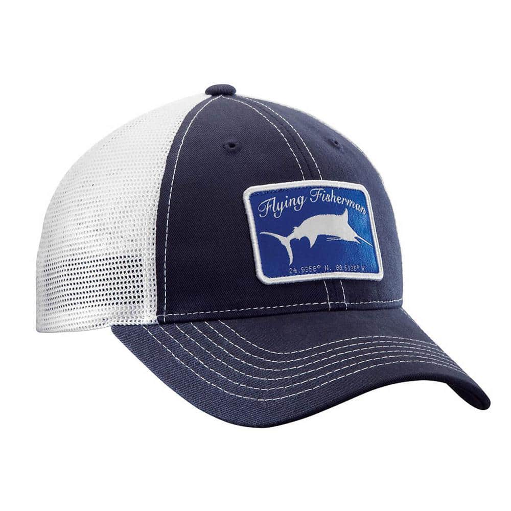 Marlin Trucker Hat Navy and White price history on PriceWatchPro