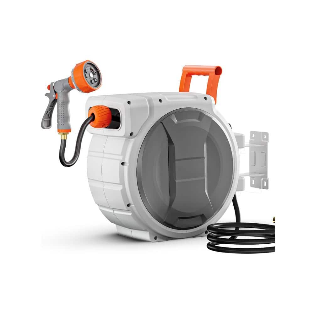 2 in. X 145 ft. PVC Garden Hose Reel with Slow Return and 180-Degree Swivel for Watering and Hauling price history on PriceWatchPro