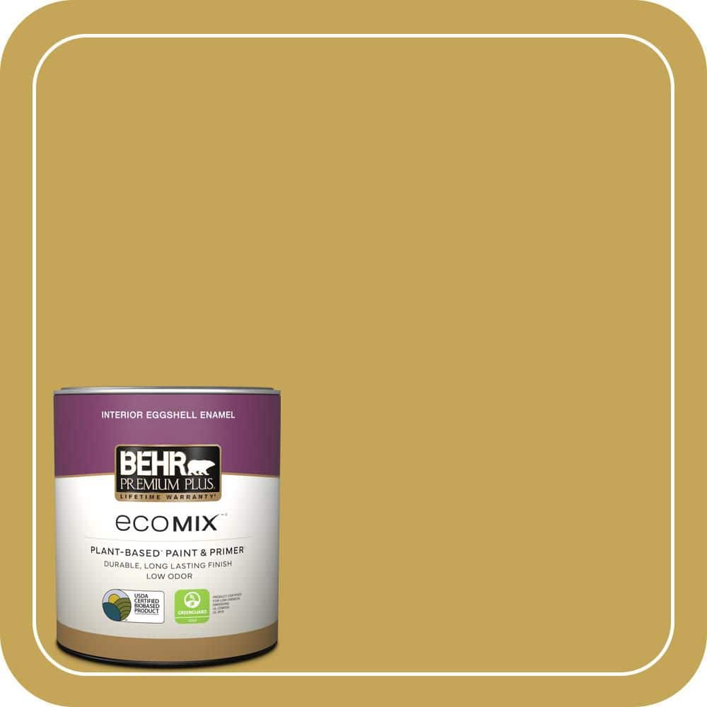 1 qt. #PPU6-18 Lemongrass Eggshell Enamel EcoMix Plant-Based Interior Paint & Primer price history on PriceWatchPro