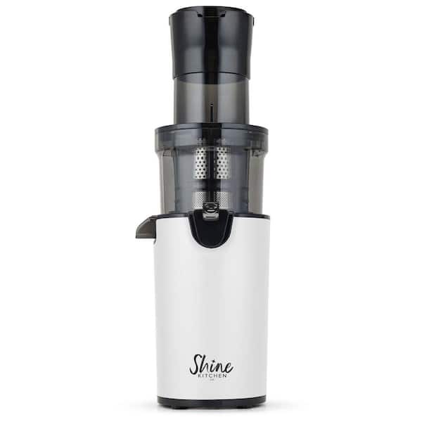 Tribest SJX-1 Easy Cold Press Juicer with XL BPA-Free Feed Chute and Compact Footprint, White