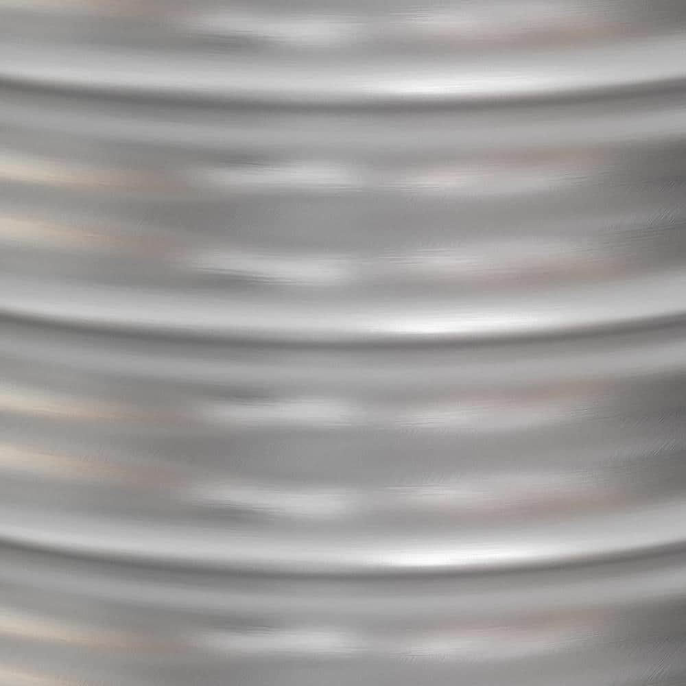 Large Silver Galvanized Steel Raised Garden Bed Planter