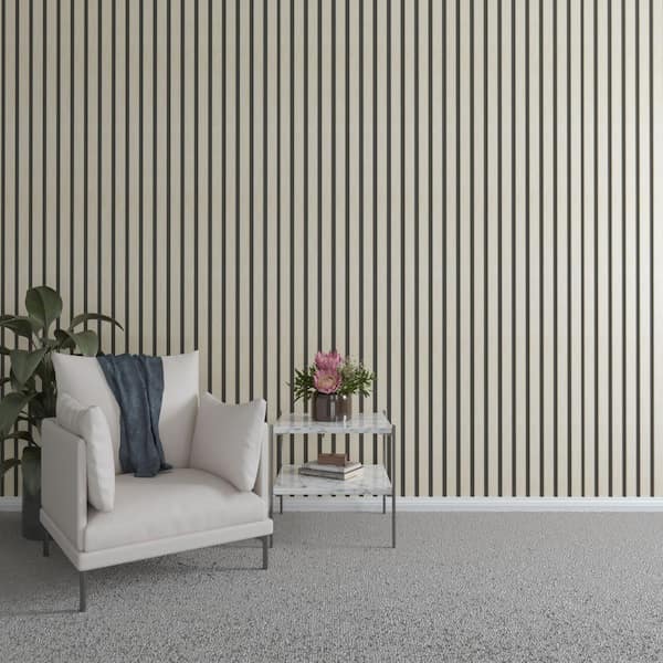 Ekena Millwork 94 in. H x 2 in. W Slatwall Panels in Birch 22-Pack